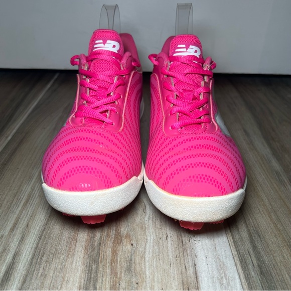 New Balance Pink Molded Softball Cleats Women’s Size 5.5 - Picture 2 of 10